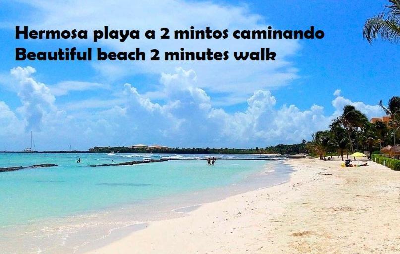 Private Rooms In A Hotel-Type Apartment - Super Located Puerto Aventuras Eksteriør bilde
