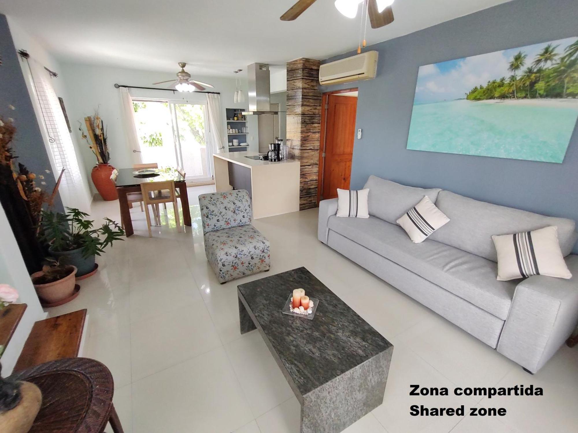 Private Rooms In A Hotel-Type Apartment - Super Located Puerto Aventuras Eksteriør bilde