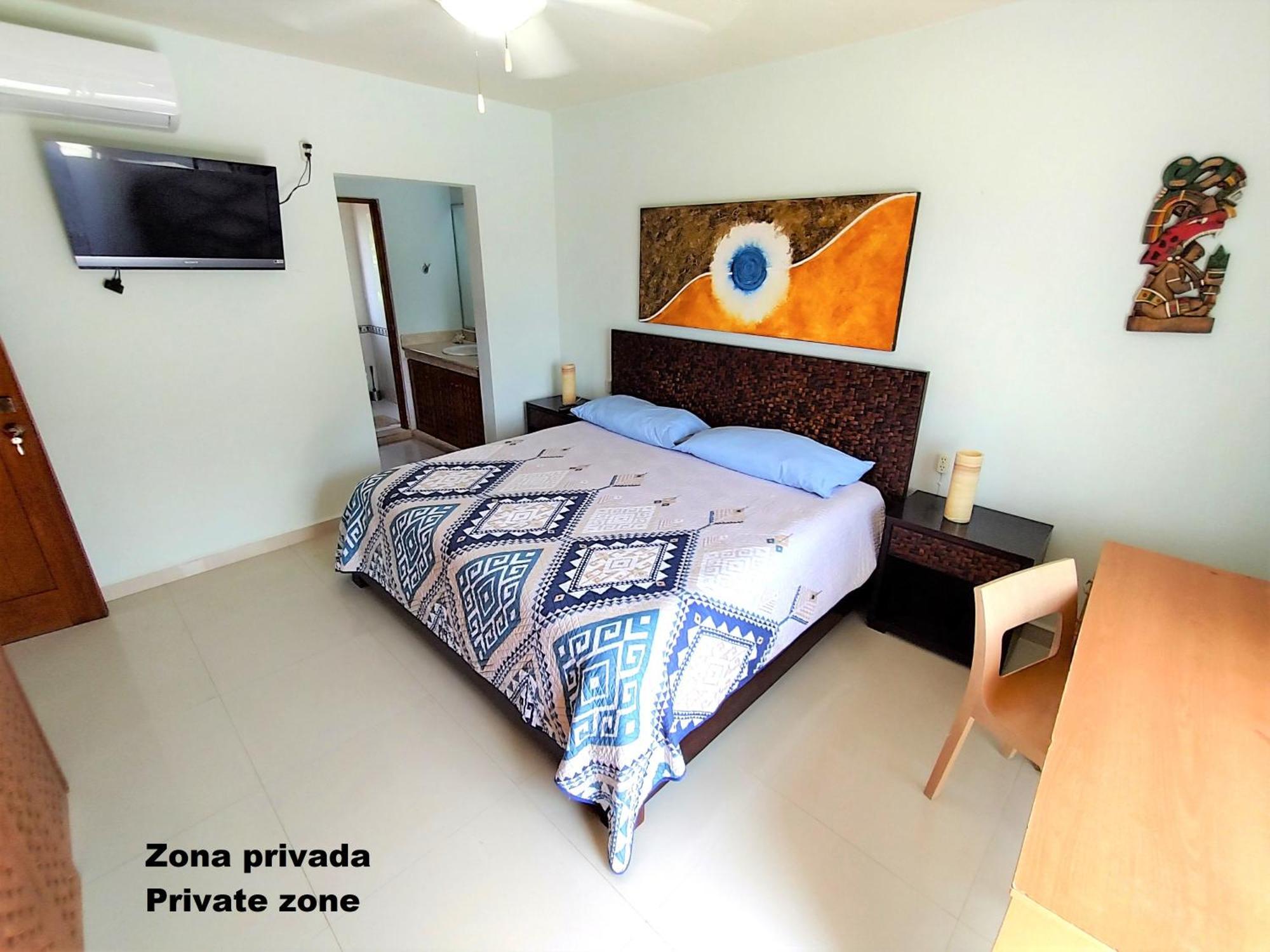 Private Rooms In A Hotel-Type Apartment - Super Located Puerto Aventuras Eksteriør bilde